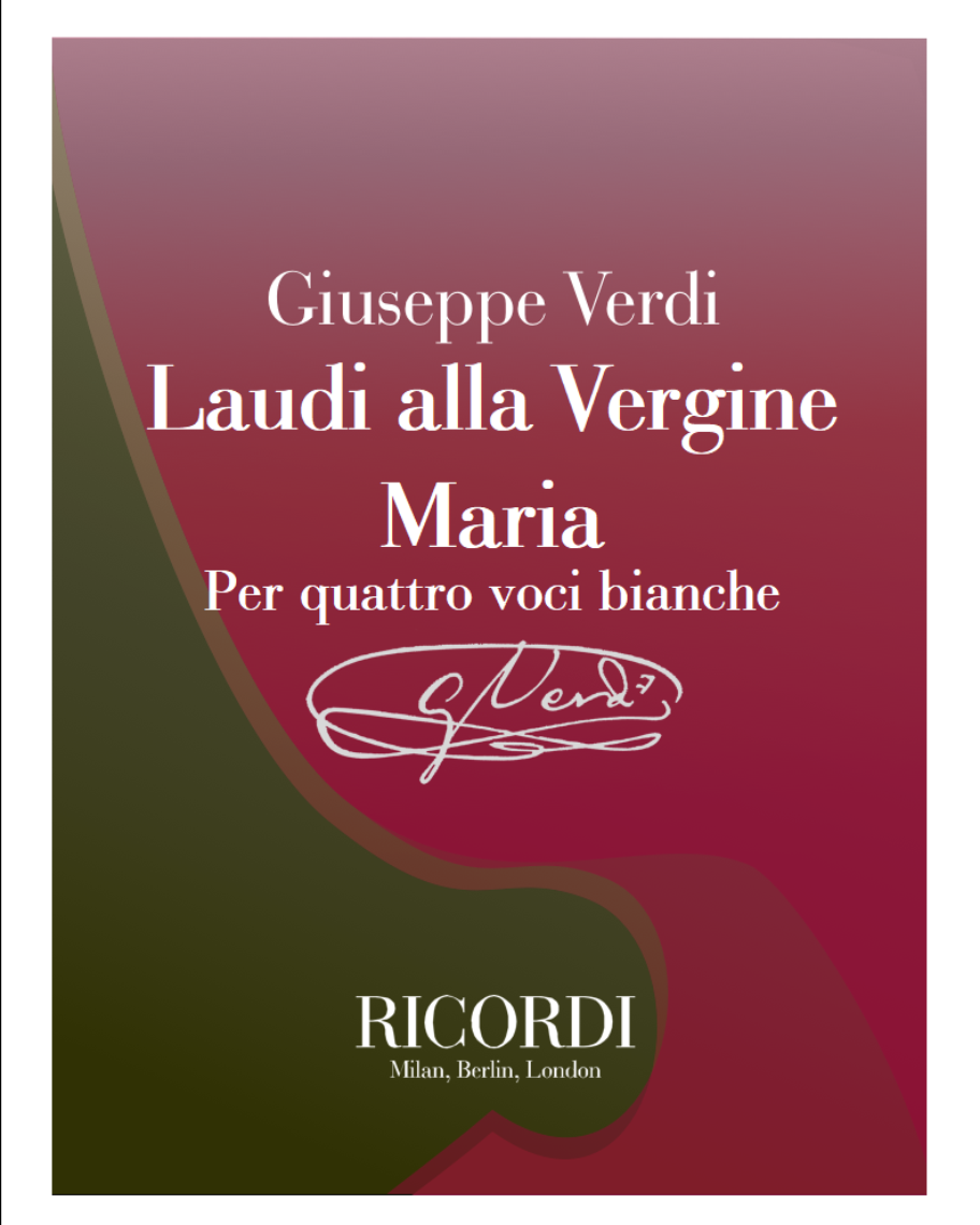 Laudi alla Vergine Maria (from Canto XXXIII of 'Paradise') — Giuseppe Verdi