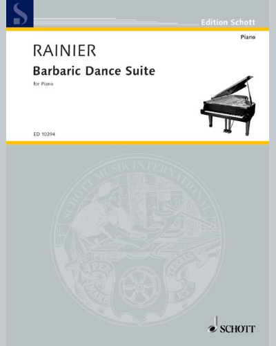 Barbaric Dance Suite — Priaulx Rainier