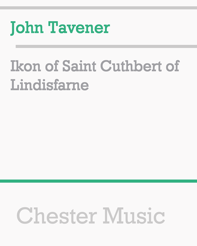 Ikon of Saint Cuthbert of Lindisfarne — 约翰·塔文纳