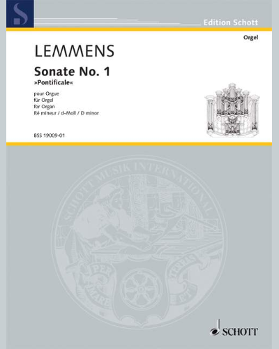 Sonate No. 1 Pontificale — Jacques-Nicolas Lemmens