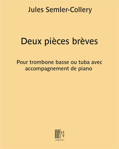 Deux pièces brèves — Jules Semler-Collery