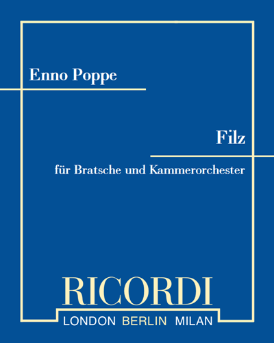 Filz — Enno Poppe