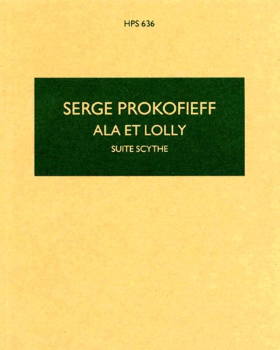 Scythian Suite (Ala et Lolly), op. 20 — Sergei Prokofiev