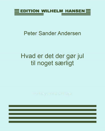 What Makes Christmas Special — Peter Sander Andersen
