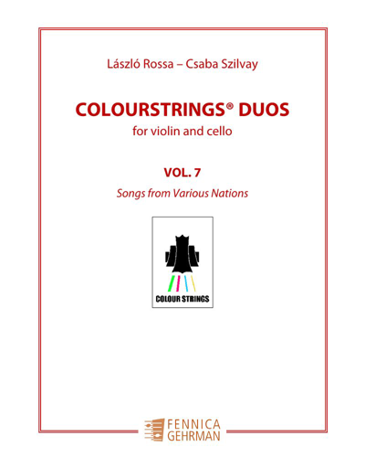 Colourstrings: Duos for Violin and Cello, Volume 7 — László Rossa