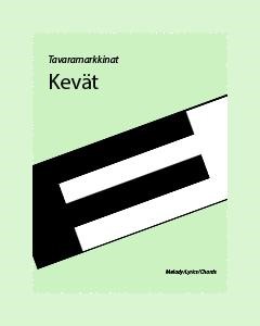 Kevät — Tavaramarkkinoiden