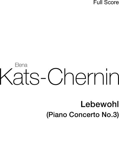 Piano Concerto No. 3, op. 37 — Elena Kats-Chernin