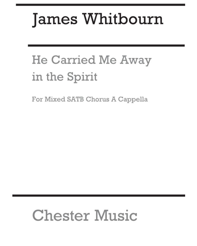 He carried me away in the spirit — James Whitbourn