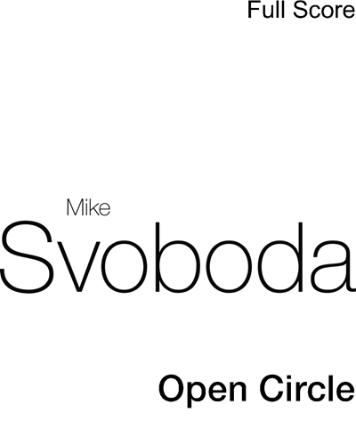 Open Circle — Mike Svoboda
