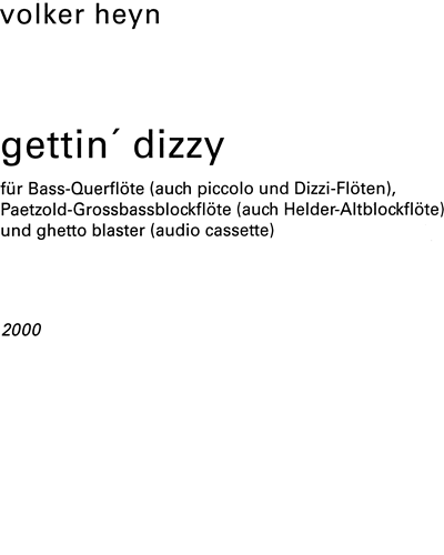 Gettin' dizzy — Volker Heyn