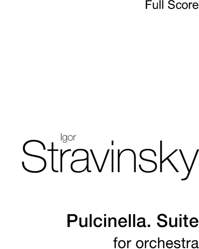 Pulcinella Suite [Revised Edition 1949] — 斯特拉文斯基