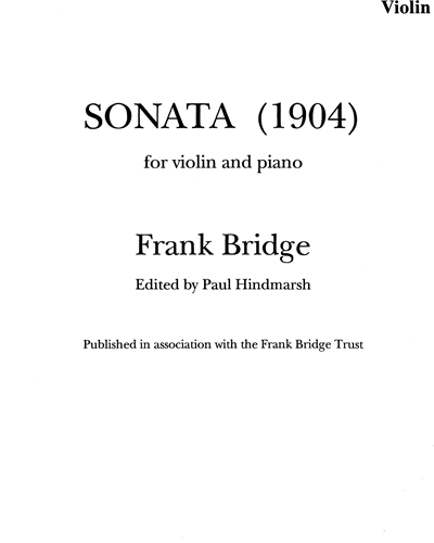 Sonata (1904) — 弗兰克·布里奇