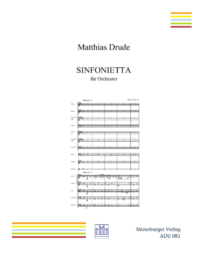 Sinfonietta for Orchestra — Matthias Drude