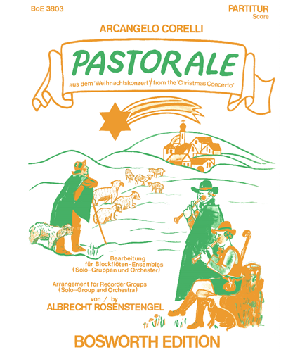 Pastorale (from the 'Christmas Concerto') (Arrangement for Recorder Groups) — 科雷利