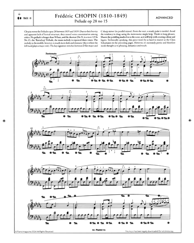 Prelude, op. 28 No. 15 — 肖邦