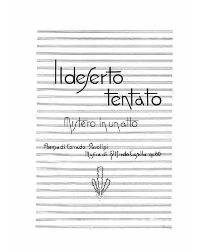 Il deserto tentato — 阿尔弗雷多·卡塞拉