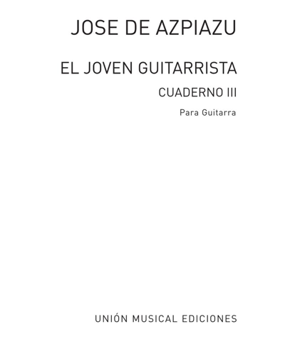 El joven guitarrista Vol. 3 — José de Azpiazu