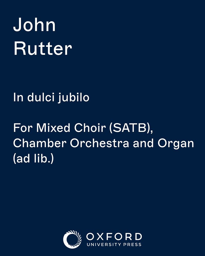 In dulci jubilo — 约翰·拉特