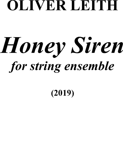 Honey Siren — Oliver Leith