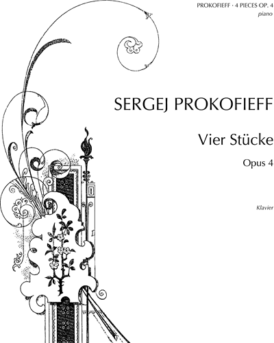 Four Pieces, op. 4 — Sergei Prokofiev