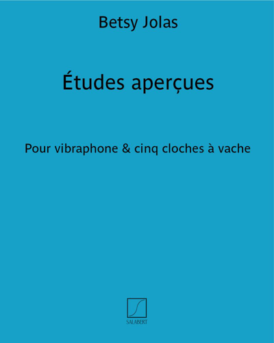 Études aperçues — Betsy Jolas