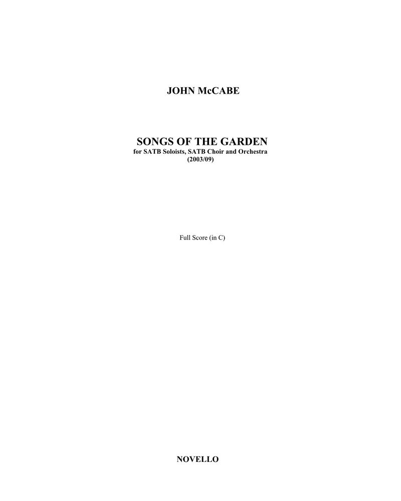 Songs of the Garden — John McCabe