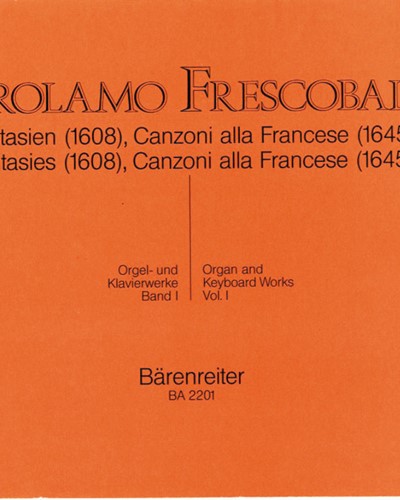 Fantasien (1608), Canzoni alla Francese (1645) — 弗雷斯科巴尔迪