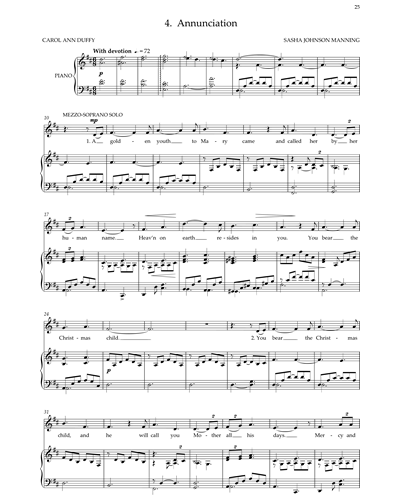 Annunciation (from Manchester Carols) — Sasha Johnson Manning