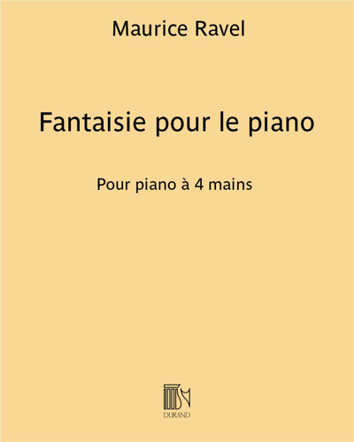 Fantaisie pour le piano (de "L'Heure espagnole") — Maurice Ravel