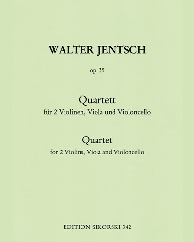 String Quartet — Walter Jentsch