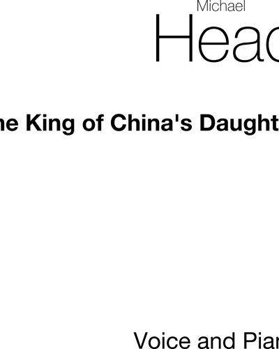The King of China's Daughter — Michael Head