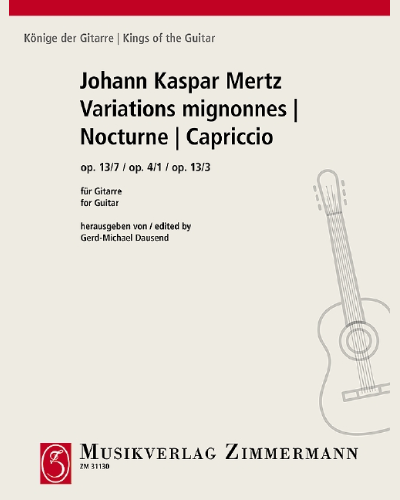 Variations mignonnes / Nocturne / Capriccio — Johann Kaspar Mertz