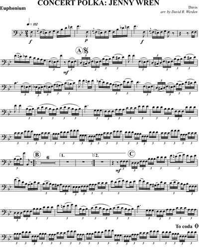 Concert Polka: Jennie Wren — Ronald Davis