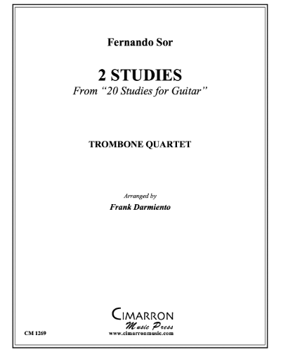 Two Studies (from '20 Studies for Guitar') — 费尔南多·索尔
