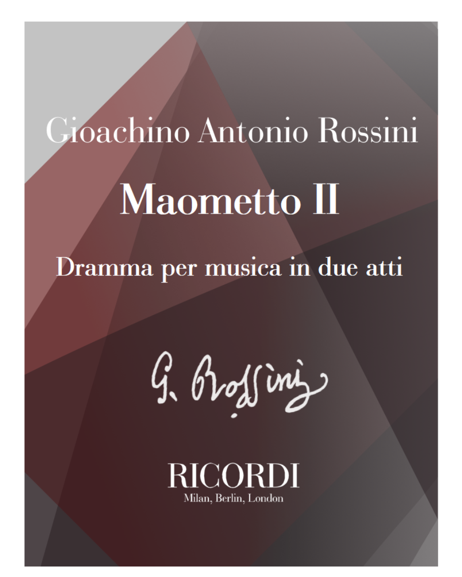 Maometto II — 罗西尼
