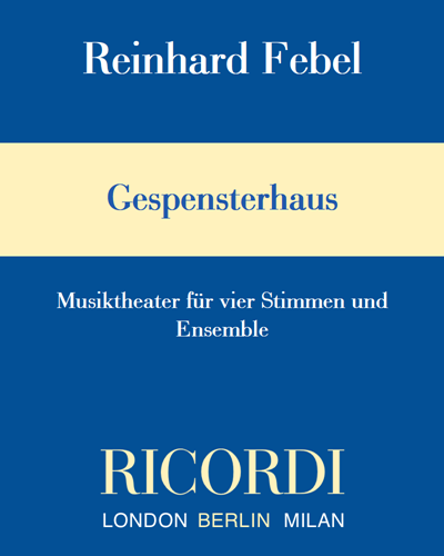 Gespensterhaus — Reinhard Febel