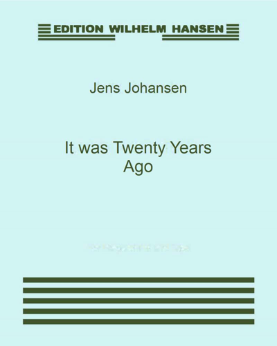 It was Twenty Years Ago — Jens Johansen
