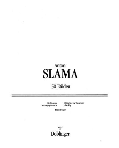 50 New Etudes — Anton Slama
