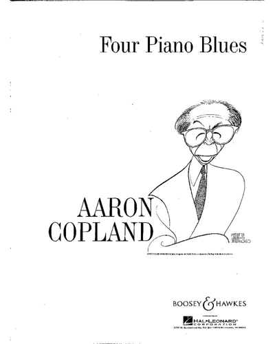 Four Piano Blues — Aaron Copland