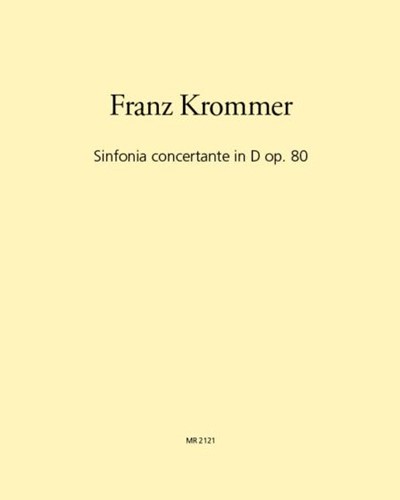 Sinfonia concertante in D op. 80 — Franz Krommer