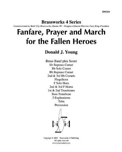 Fanfare, Prayer and March for the Fallen Heroes — Donald Young