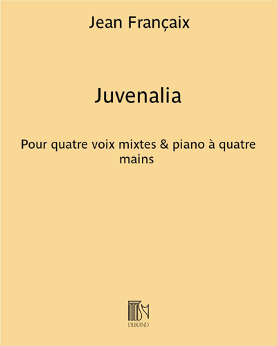Juvenalia (Scenes from Ancient Rome) — 让·弗朗赛