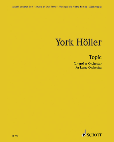Topic — York Höller