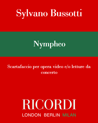 Nympheo — Sylvano Bussotti