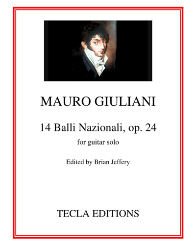 Fourteen National Dances, op. 24 — 毛罗·朱利亚尼