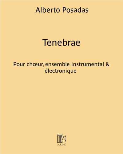 Tenebrae — Alberto Posadas