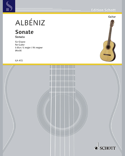 Sonate E major — Mateo Albéniz