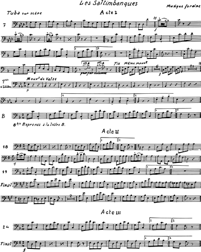 Les Saltimbanques — Louis Ganne