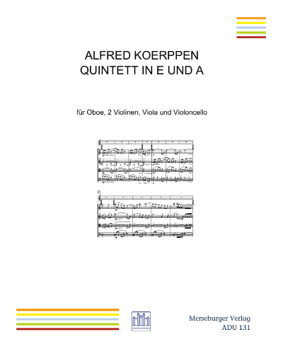 Quintet in E and A — Alfred Koerppen