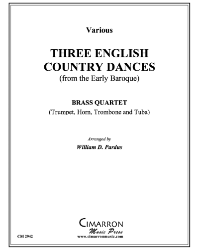 3 English Country Dances — Various